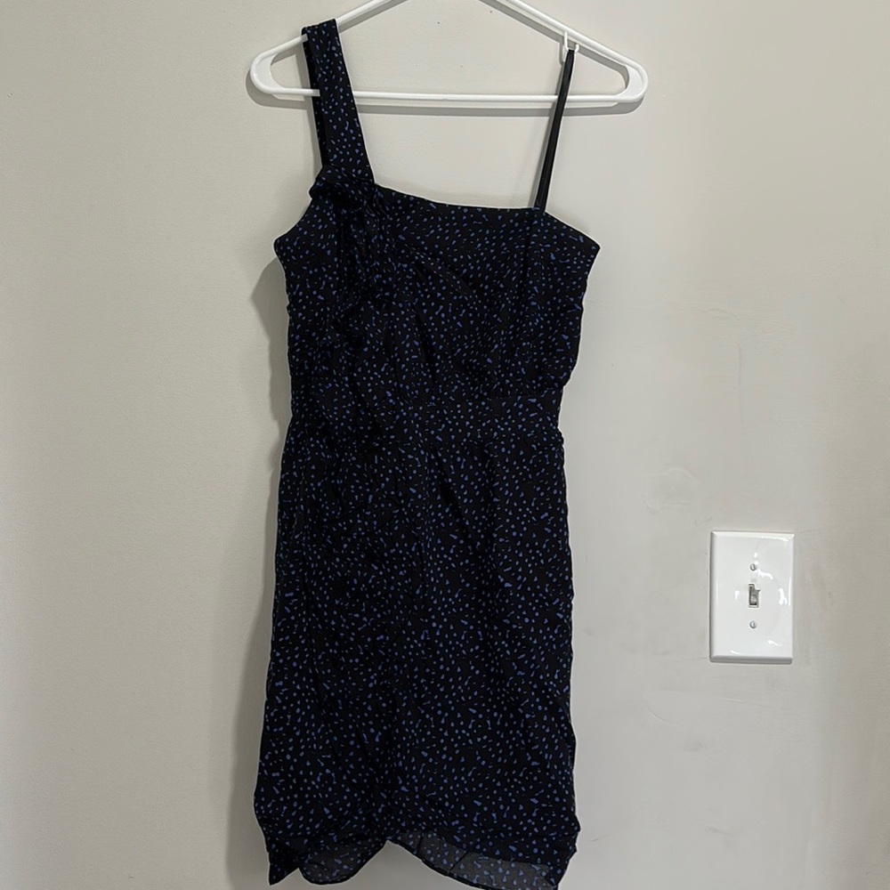 Bcbgeneration One Shoulder Mini Ruffle Dress With… - image 2